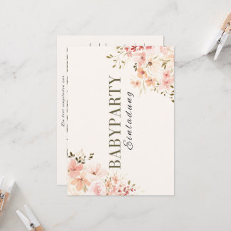 Invitation La Fête du bébé