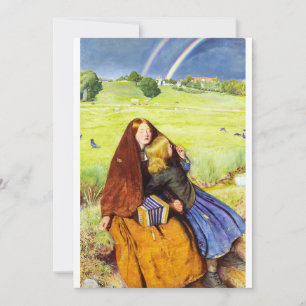Invitation La Fille aveugle de John Everett Millais