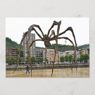 Invitation "La fille et l'araignée." Imaginaire.