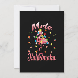 Invitation La Flamme du Christ de Mele Kalikimaka
