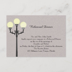 Invitation La grande répétition facile de mariage