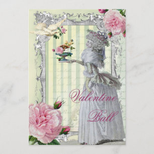 Invitation La Lettre D'amour Valentine