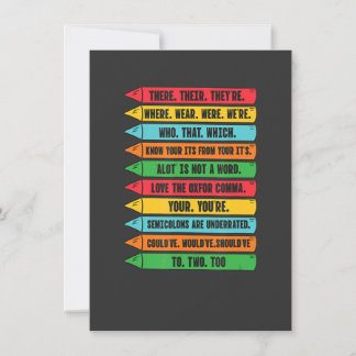 Invitation Là Leur Ils sont professeur de grammaire anglaise