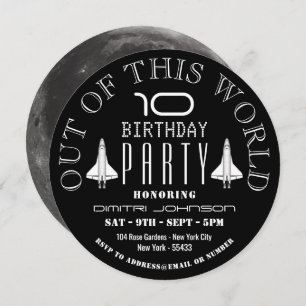 Invitation La Lune, la navette spatiale fête son anniversaire