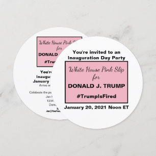 Invitation La Maison-Blanche Les Ides Roses de Trump Vous ête