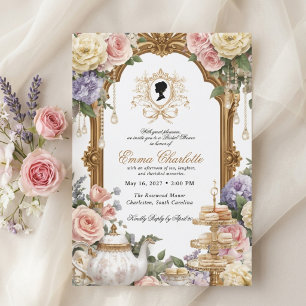 Invitation La mariée de la saison Regency Bridal Shower