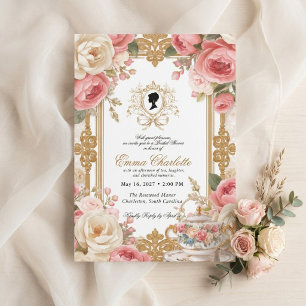 Invitation La mariée de la saison Regency Bridal Shower
