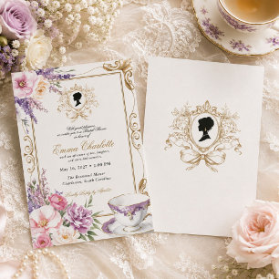 Invitation La mariée de la saison Regency Bridal Shower