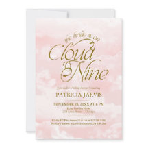 La mariée est sur un nuage rose or Fête de mariage