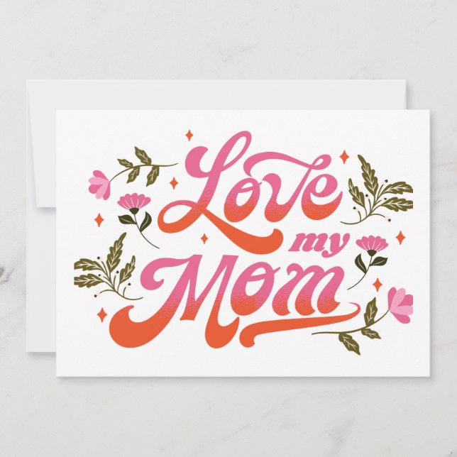 Invitation La Meilleure maman de Worlds (Devant)