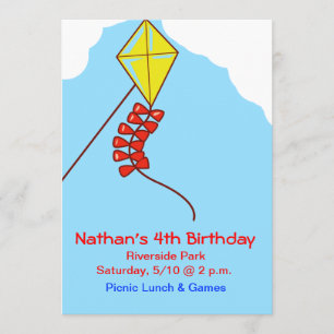 Invitation La mouche veneze un cerf-volant invite