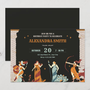 Invitation La mythologie fête les héros