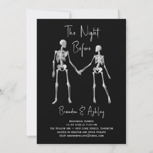 Invitation La Nuit Avant Le Dîner De La Répétition
