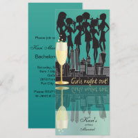 La nuit de filles Party la célébration | Teal