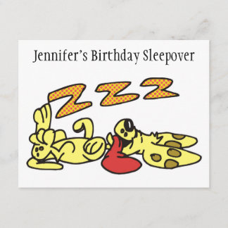 Invitation La paresse éponge