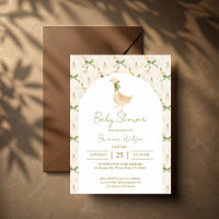 La pépinière d'oie rime le baby shower
