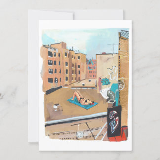 Invitation La plage du toit de la ville