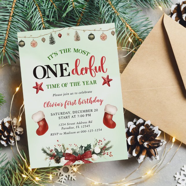 Invitation La plupart du temps tristement occupé Noël anniver (Créateur téléchargé)