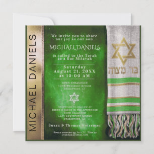 Invitation La Prière Bar Mitzvah Doit Inviter