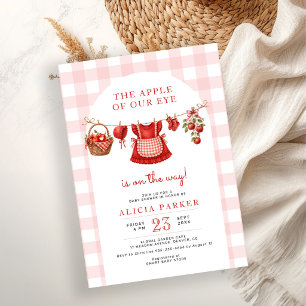 Invitation La prunelle de nos yeux shower pour fille avec car