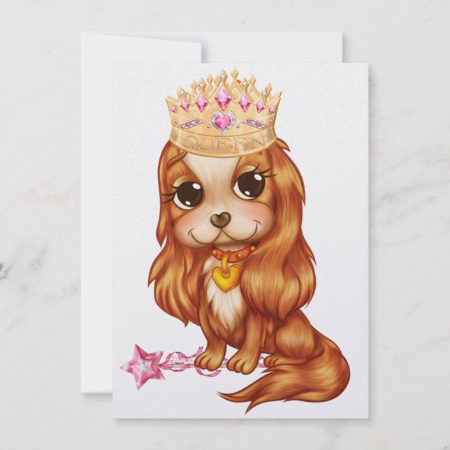 Invitation La Reine veut une fête ! - SRF (Devant)