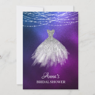 Invitation *~* La robe de mariée de la Fête de l'mariée Ombre