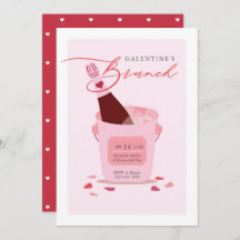 La Saint-Galentin Bruch Champagne Boire Coeur