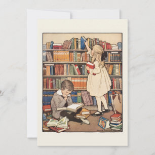 Invitation La Semaine du livre pour enfants par Jessie Willco