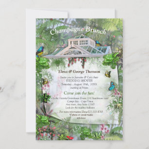 Invitation La serre victorienne