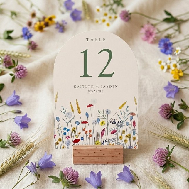 Invitation La Suite de Mariage de Prairie de Fleurs Sauvages  (Créateur téléchargé)