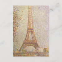 La Tour Eiffel par Georges Seurat