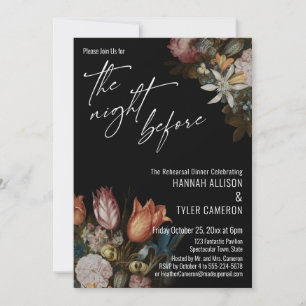 Invitation La veille de la nuit des fleurs de Bosschaert