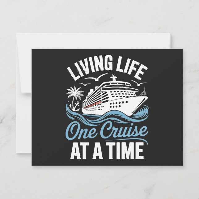 Invitation La vie des femmes, une croisière à la fois (Devant)
