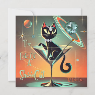 Invitation La Vie D'Une Chatte Showgirl
