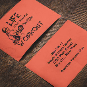 Invitation La vie ne fonctionnera pas tant que vous n'avez pa