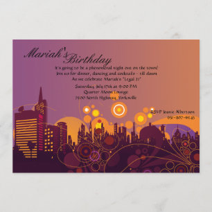 Invitation La ville allume l'invitation