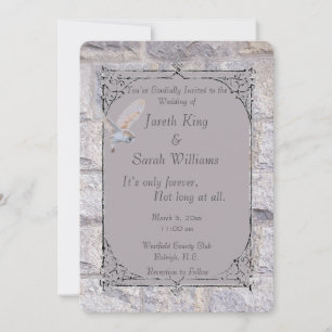 Invitation Labyrinthe Ce n’est qu’un hibou Mariage pour toujo