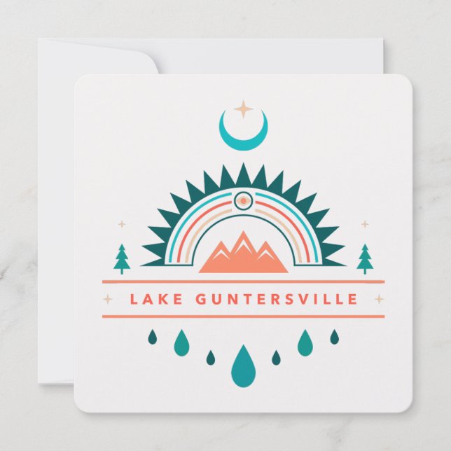 INVITATION LAC GUNTERSVILLE ALABAMA (Devant)