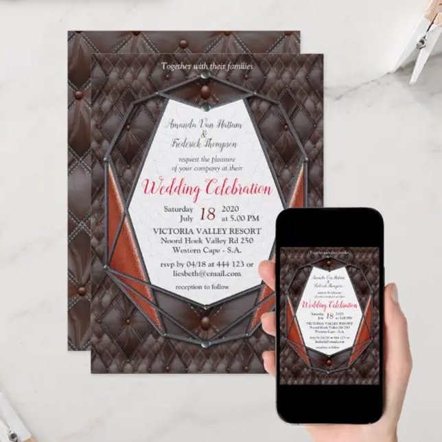 Invitation L'Académie du cuir 3D (Créateur téléchargé)