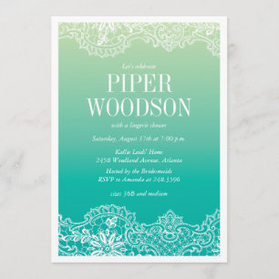 Invitation Lacey Lingerie Douche