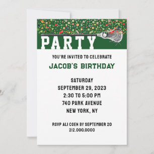 Invitation Lacrosse