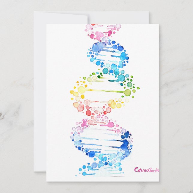 Invitation L'ADN, l'espion de la vie  (Devant)