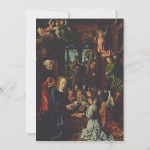 Invitation L'Adoration de l'Enfant Jésus