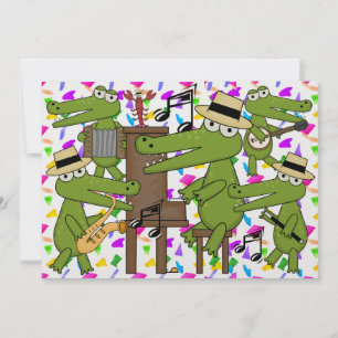 Invitation Laissez le bon temps tourner ! Style Cajun ! SRF