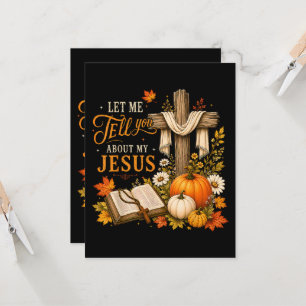 Invitation Laissez-Moi Vous Parler De Mon Jésus Chrétien
