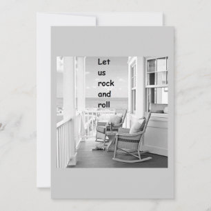 INVITATION "LAISSEZ-NOUS ROCK ET ROLL"