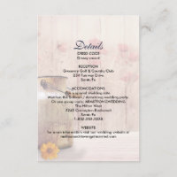 Lait Rustique Peut Mariage campagnard Détails Boît