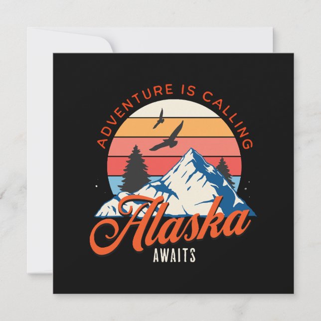 Invitation L'Alaska Attend ! (Devant)