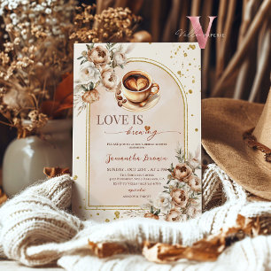 Invitation L'AMOUR, c'est l'Invitation Fête des mariées des a