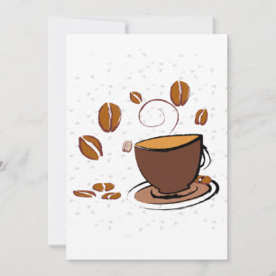 Invitation L'amour du café